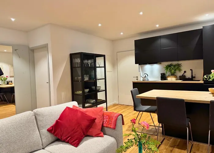 Appartement In - & Quiet - Terrace And Large Windows - Incl Parking, Fast Wifi, Box-spring Bed, Washer & Dryer, Netflix *